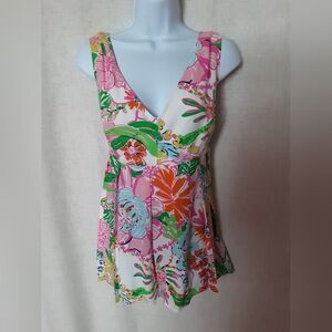 "Lilly Pulitzer" Floral Top